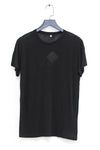 BASERANGE Classic Bamboo Fiber and Cotton Slim Fit T-Shirt Series Collection Round Neck Bottoming Shirt France BAS-TOCT-BL-000-BLACK